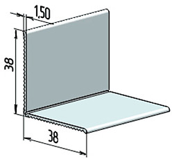 Плинтус Гибкий плинтус (плинтусная лента) Jl 38x38 JL 38x38 фото 1 | FLOORDEALER